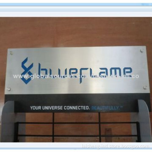 POP Metal phone accessories display stand, made of steel sheet